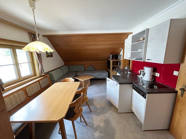 Appartement 2 mit Küche und gemütlicher Wohnzimmernische