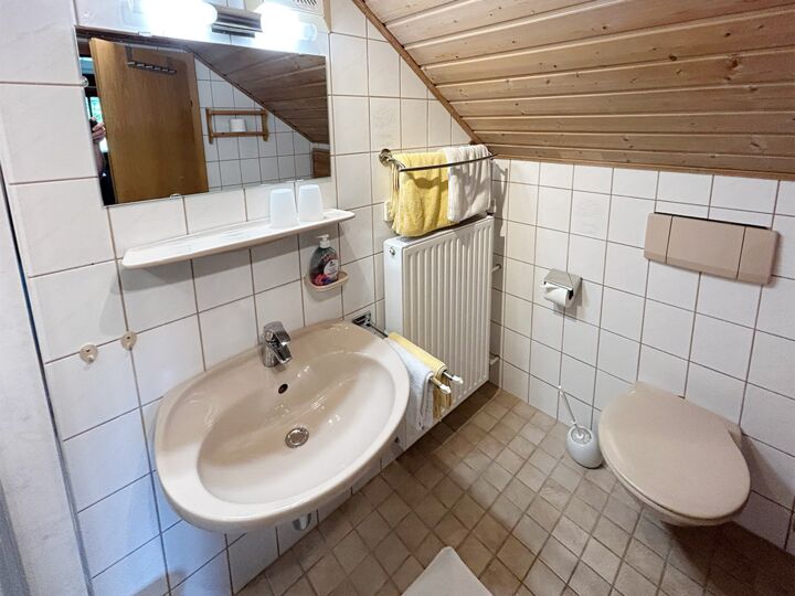 Badezimmer mit WC