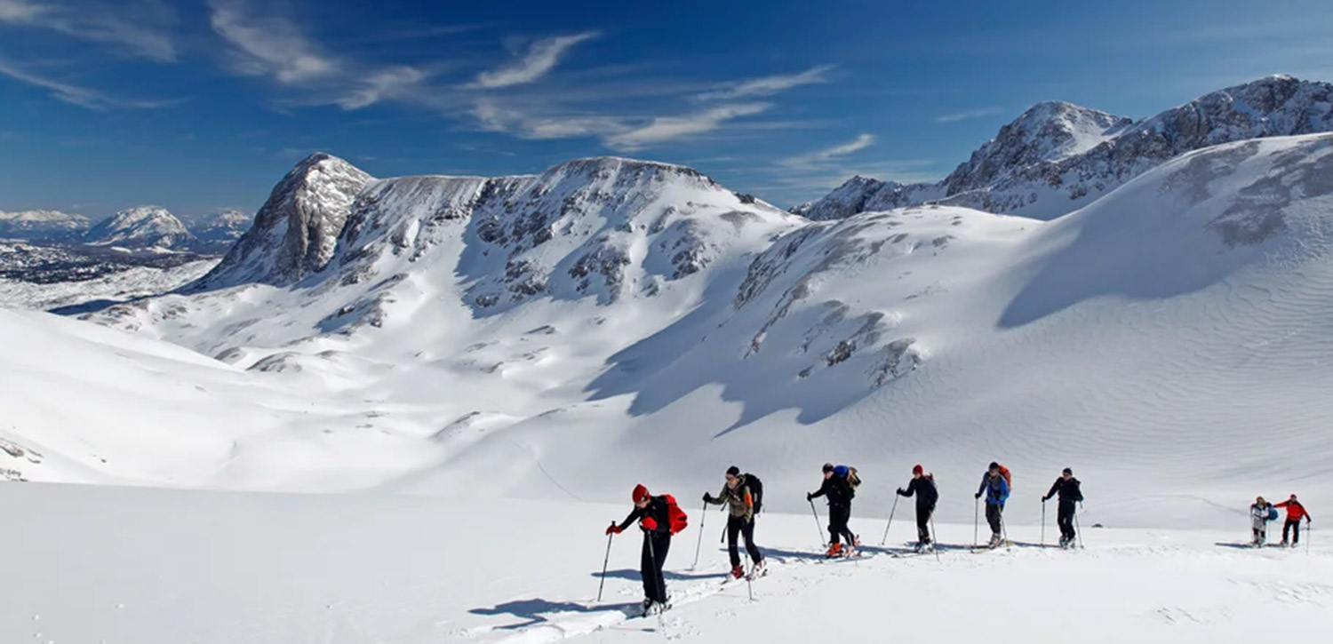 Snowshoe hiking in the Schladming-Dachstein Region