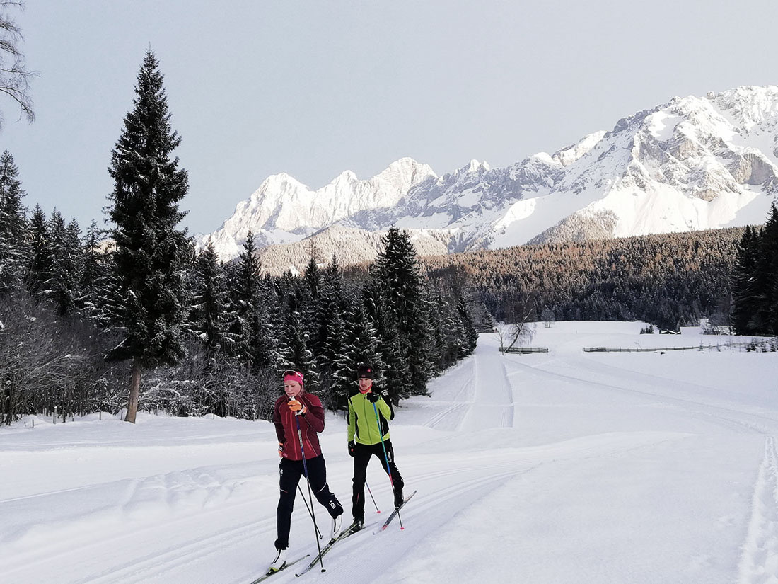 Langlaufen in der Ramsau